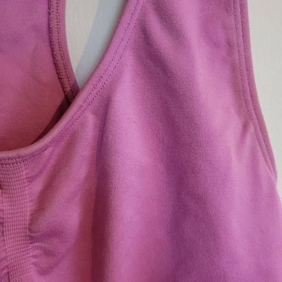 New Balance Tank Top Built in Bra Racerback Pink S Small - Picture 3 of 9